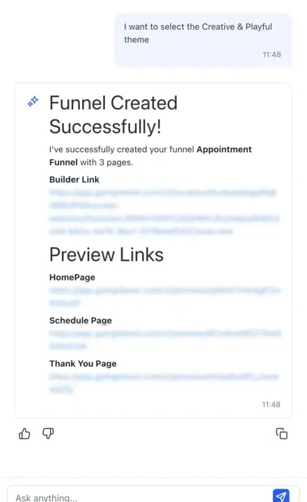Instant Funnel Preview