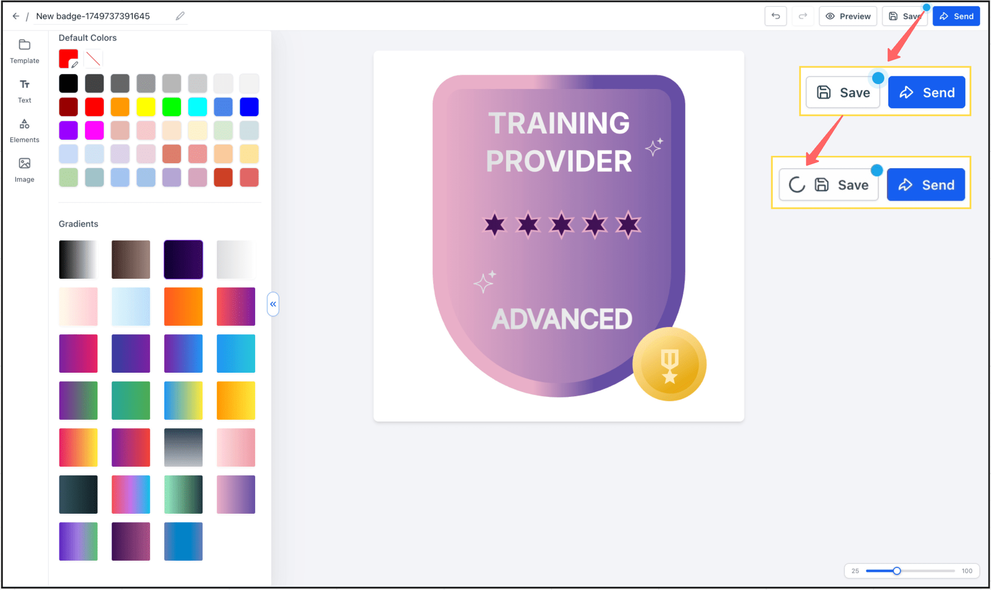 Badge Builder