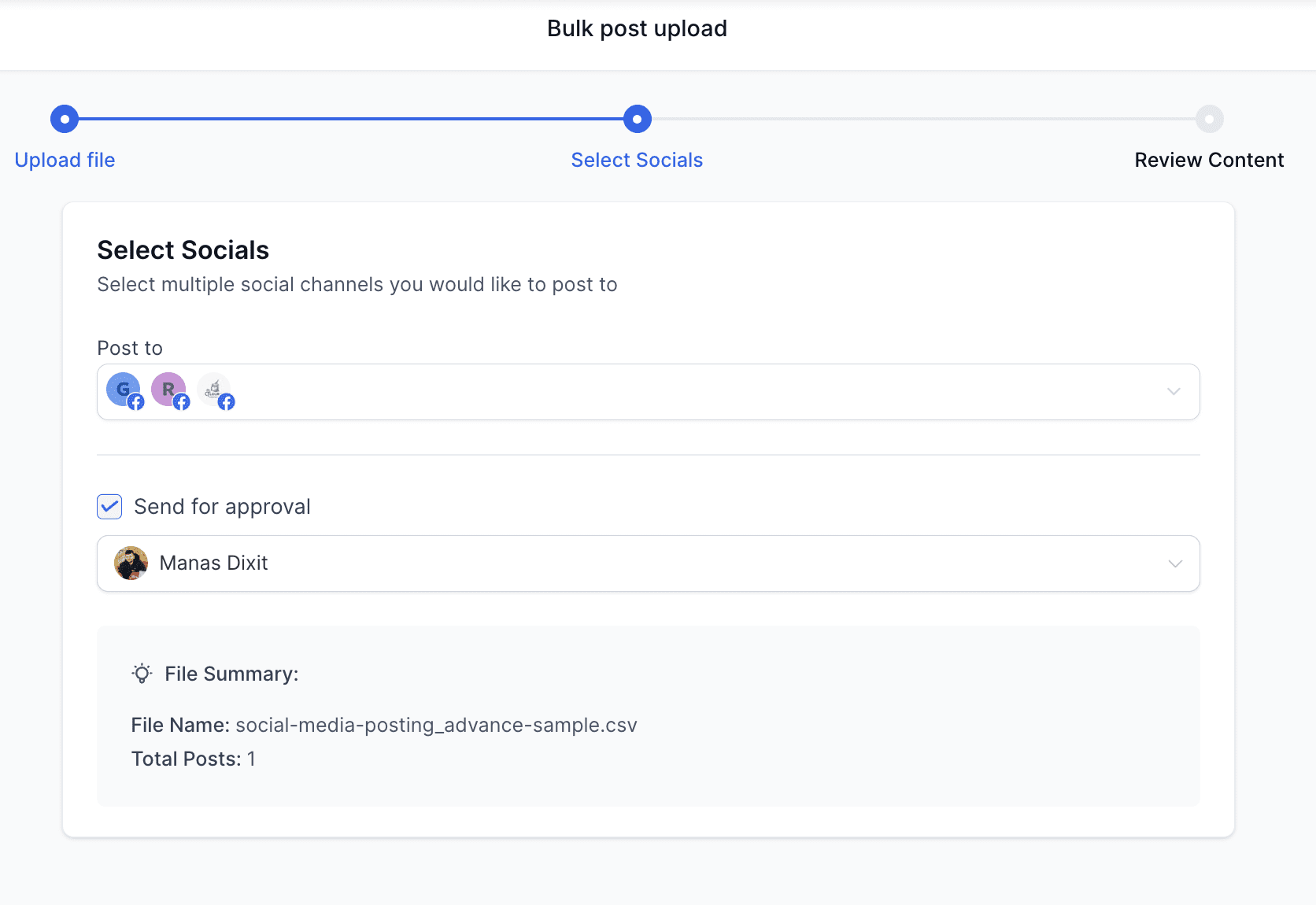 Configure Approval Settings