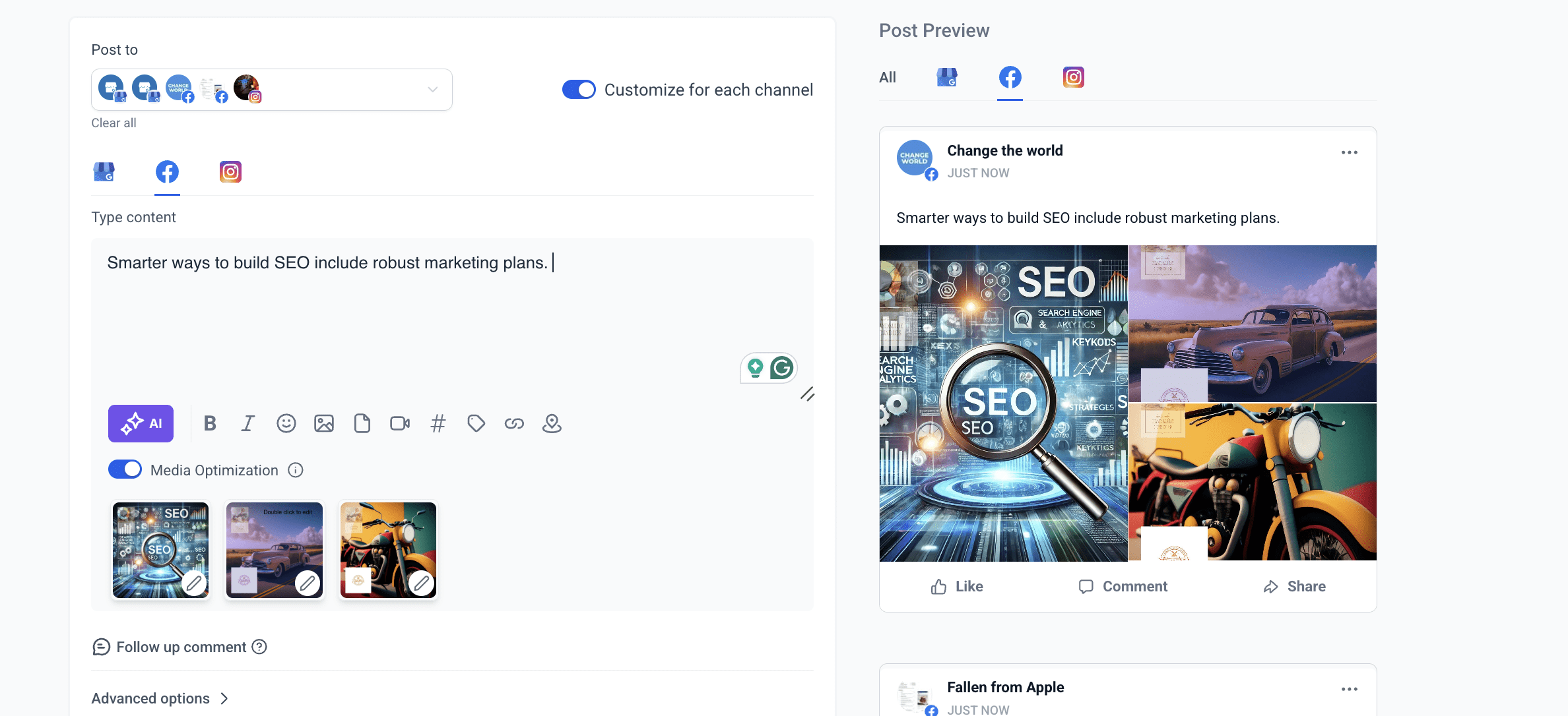 Upload Videos