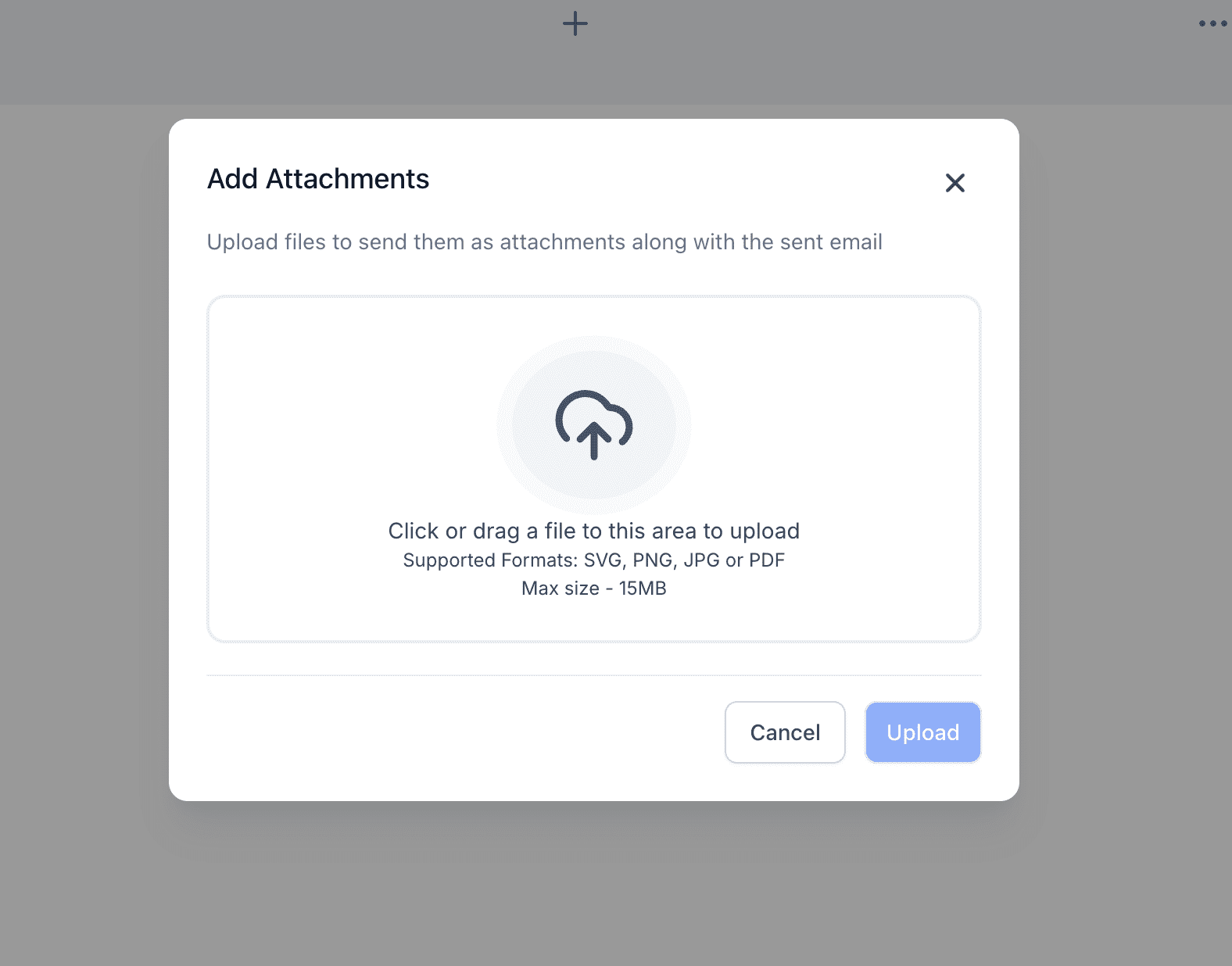 Upload Attachments