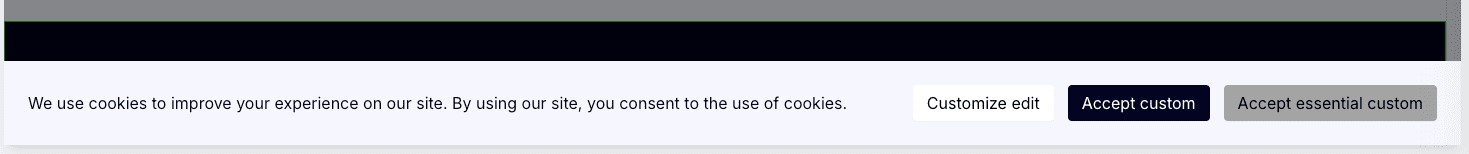 Preferences Popup