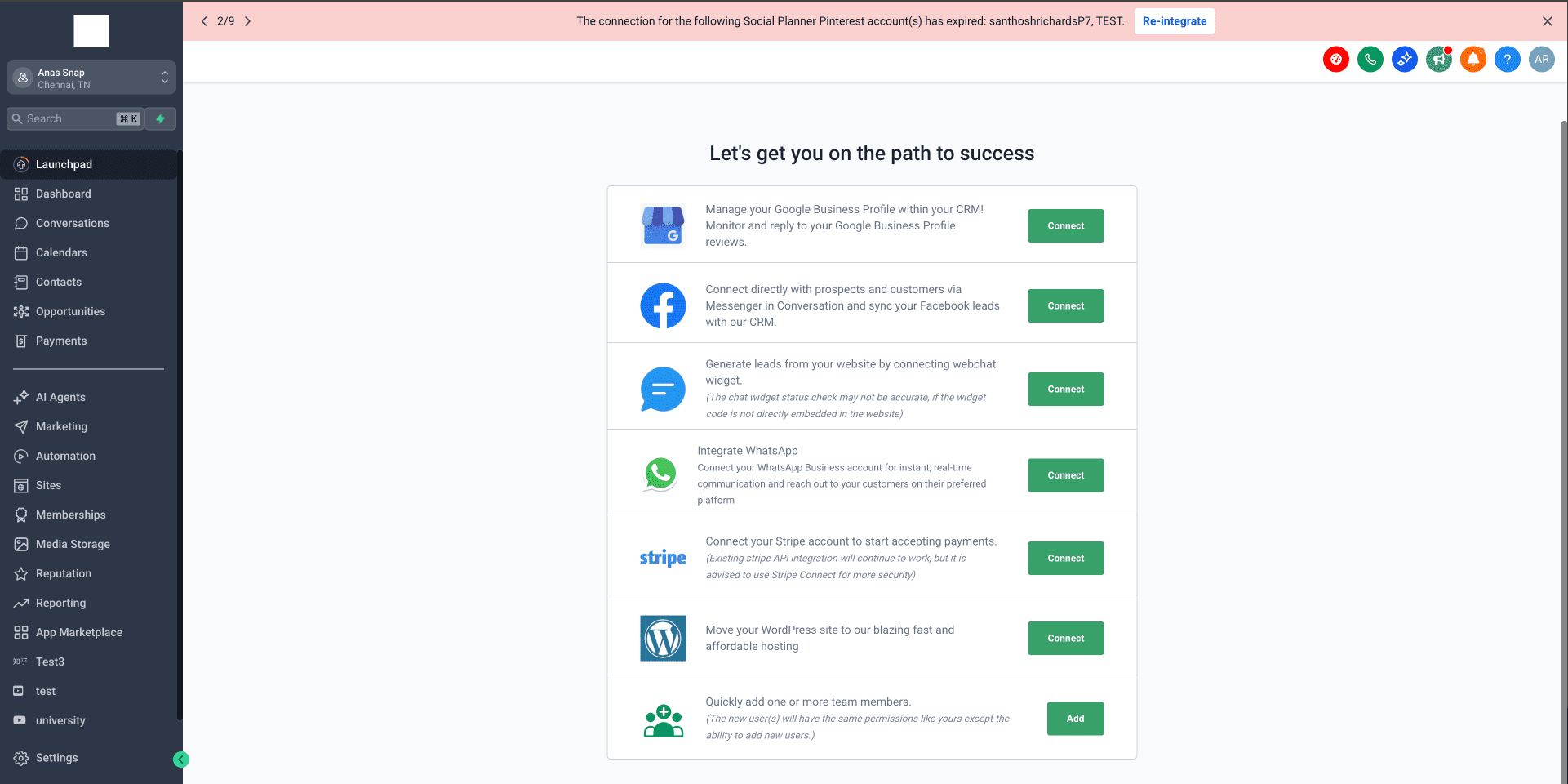 Notification Example