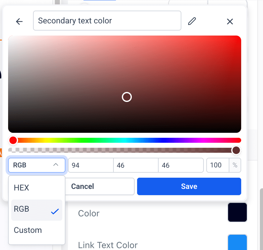 Unified Color View