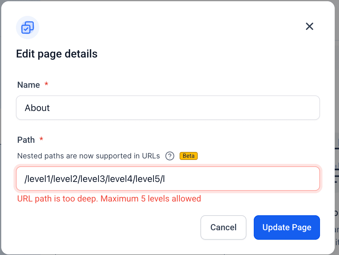 Path Segment Creation